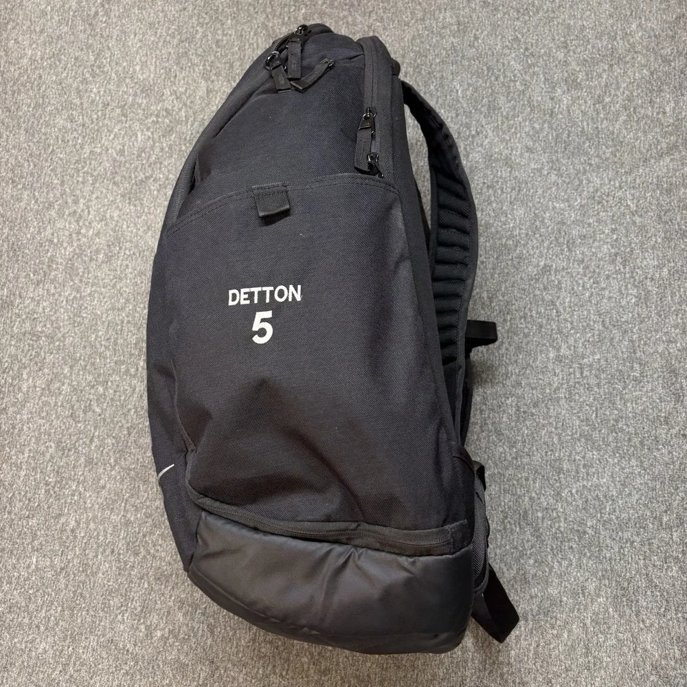 Nike Hoops Elite Pro Unisex Backpack Black Soccer School Travel Swoosh